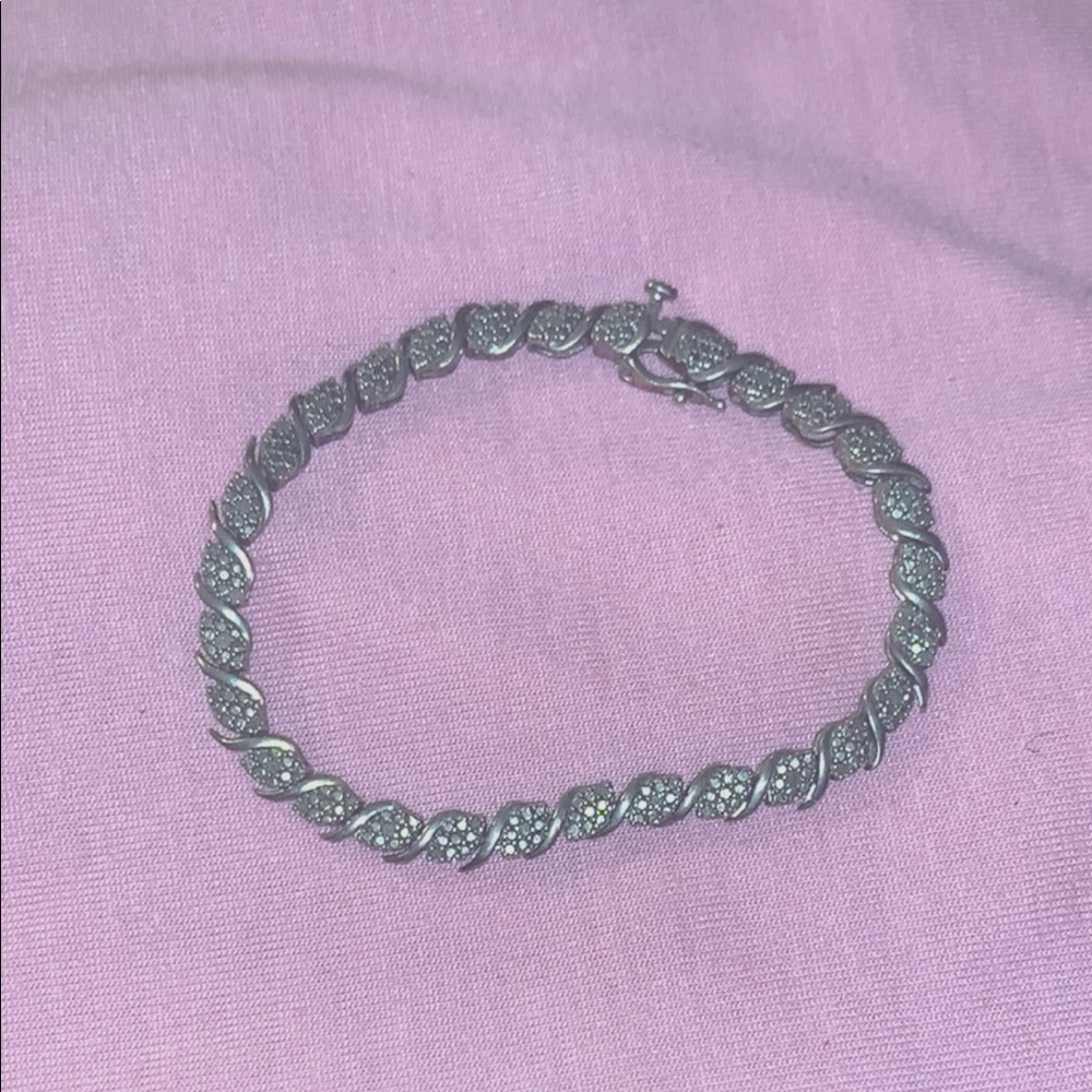 Walmart tennis bracelet 925 silver